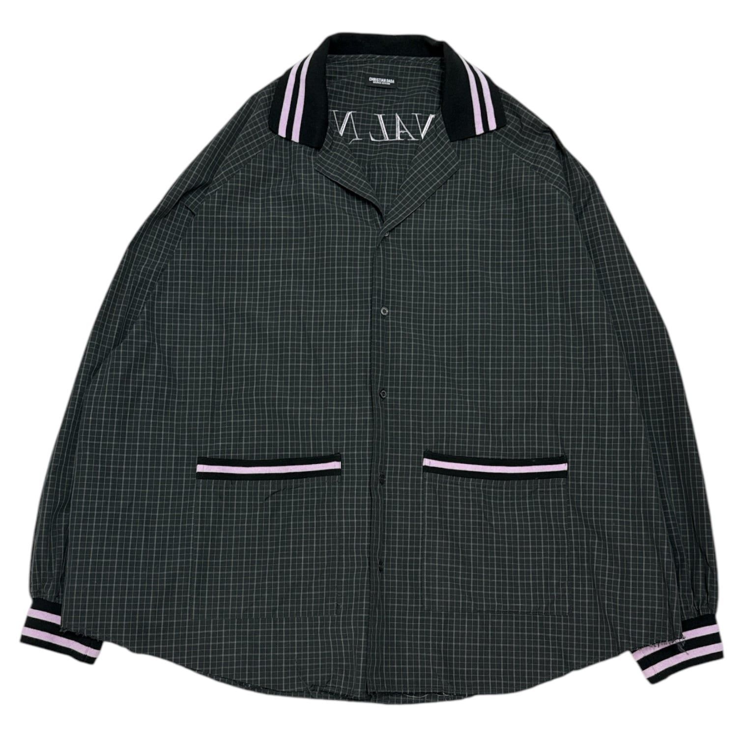 CHRISTIANDADA 19AW Ripstop Rib Print Shirts jacket