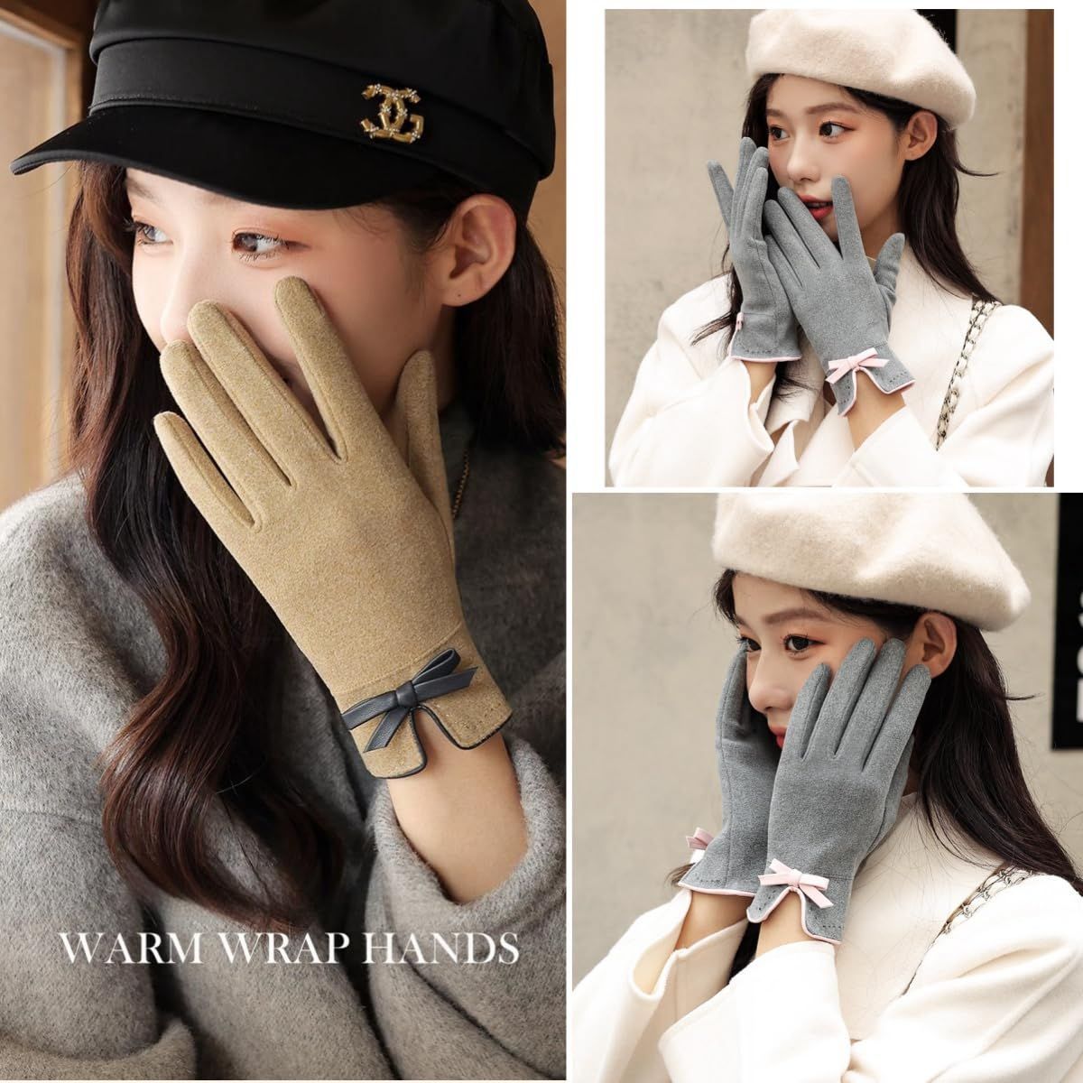 女性冬用手袋 手袋