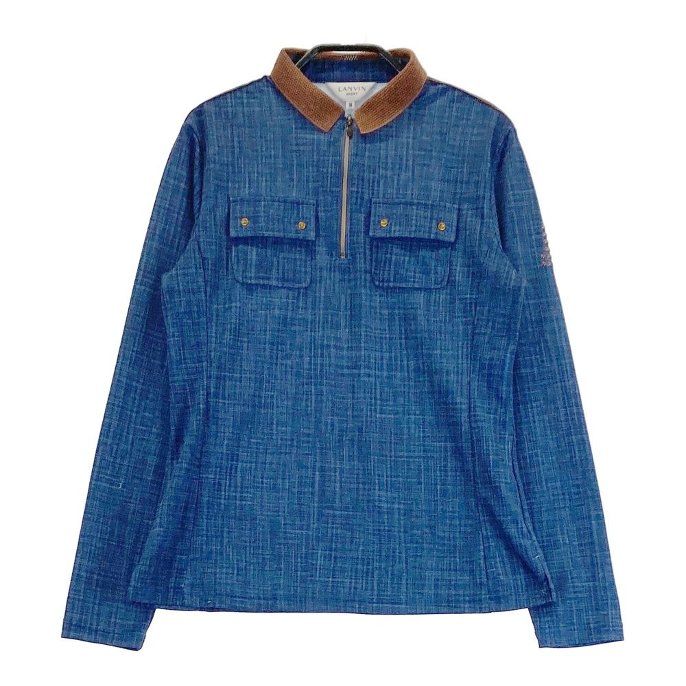 サイズ：38 LANVIN SPORT ランバン スポール ハーフジップ 長袖