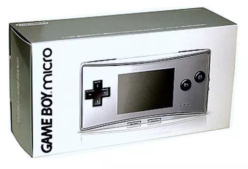 GBAハード ゲームボーイミクロ本体 シルバー
