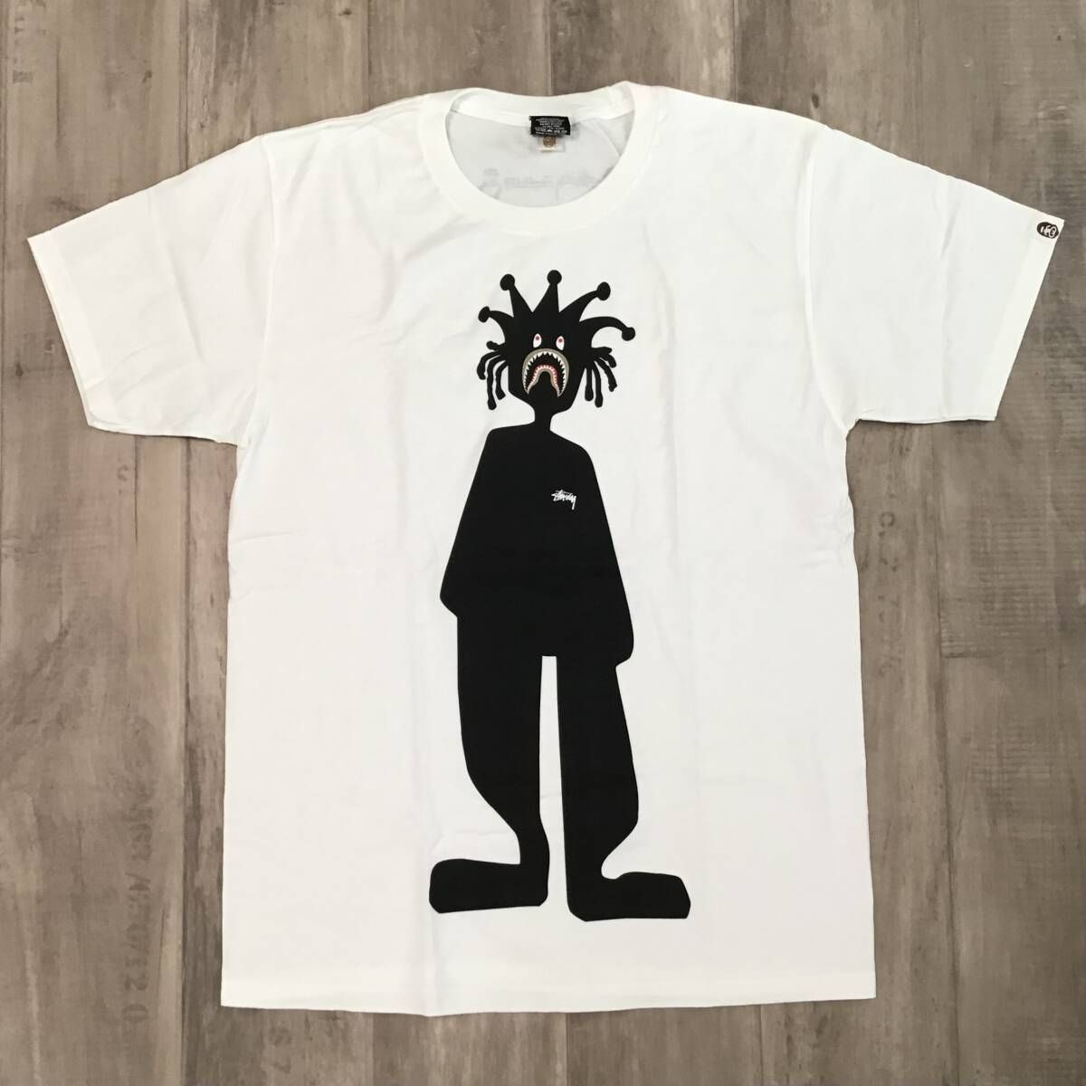大人気] アベイシングエイプ×ステューシー 限定コラボTシャツ レア商品