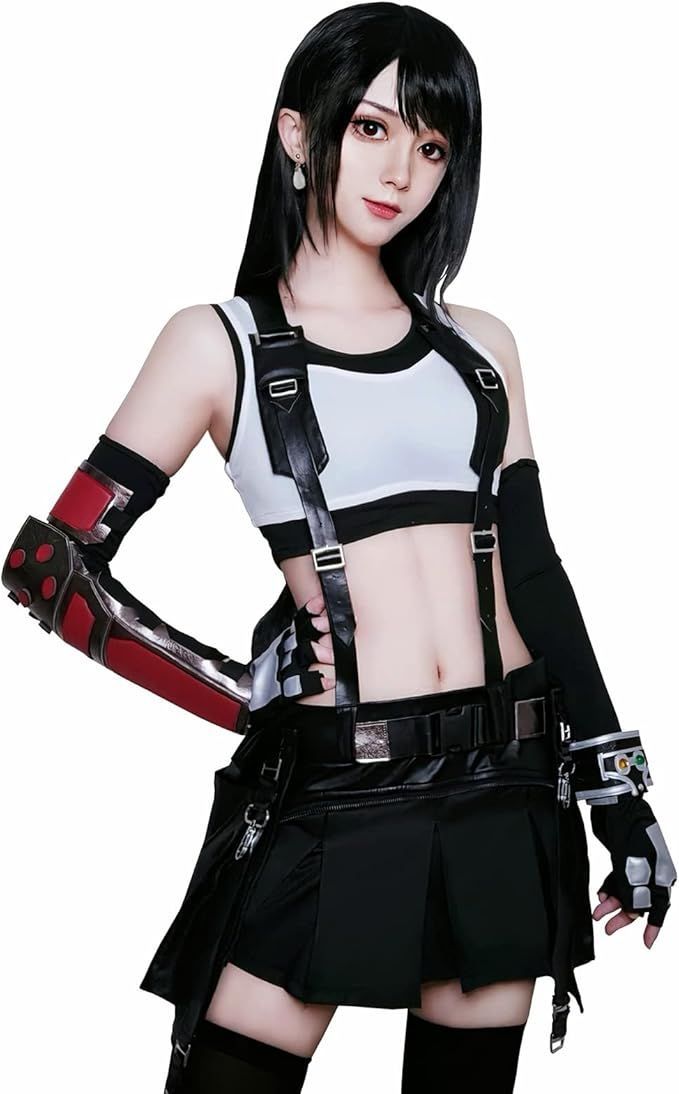 ティファ コスプレ 格闘服 FF7 コスプレ衣装 イベント仮装