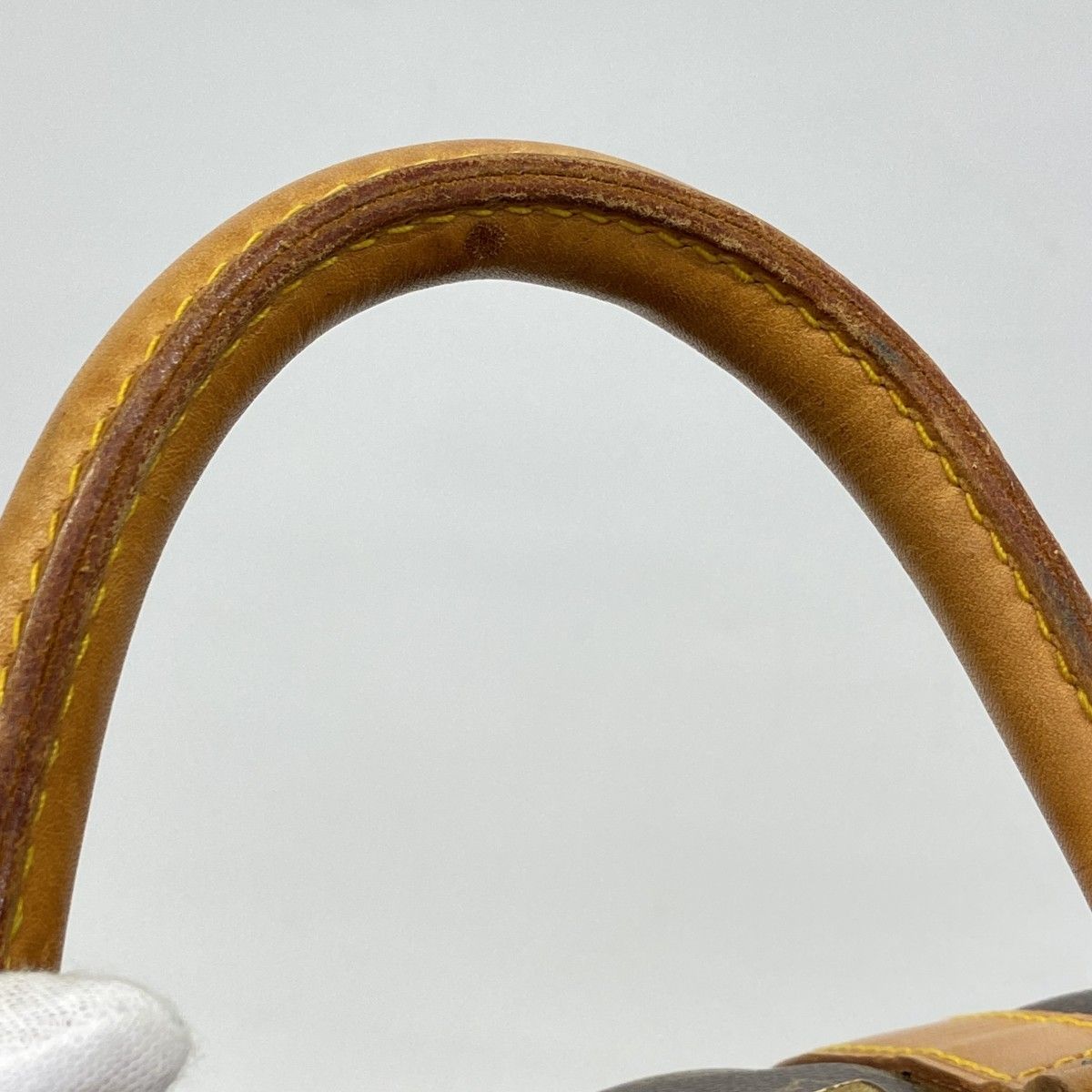 5gc3109-h】ルイヴィトン ボストンバッグ モノグラム キーポルバンド  