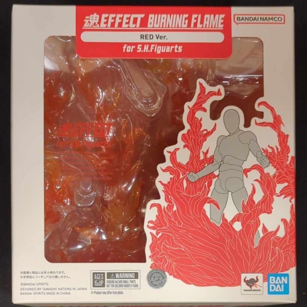 魂 EFFECT BURNING FLAME DARK Ver 新品未開封品 Soul Effect Series BURNING FLAME DARK Ver. |TAMASHII WEB