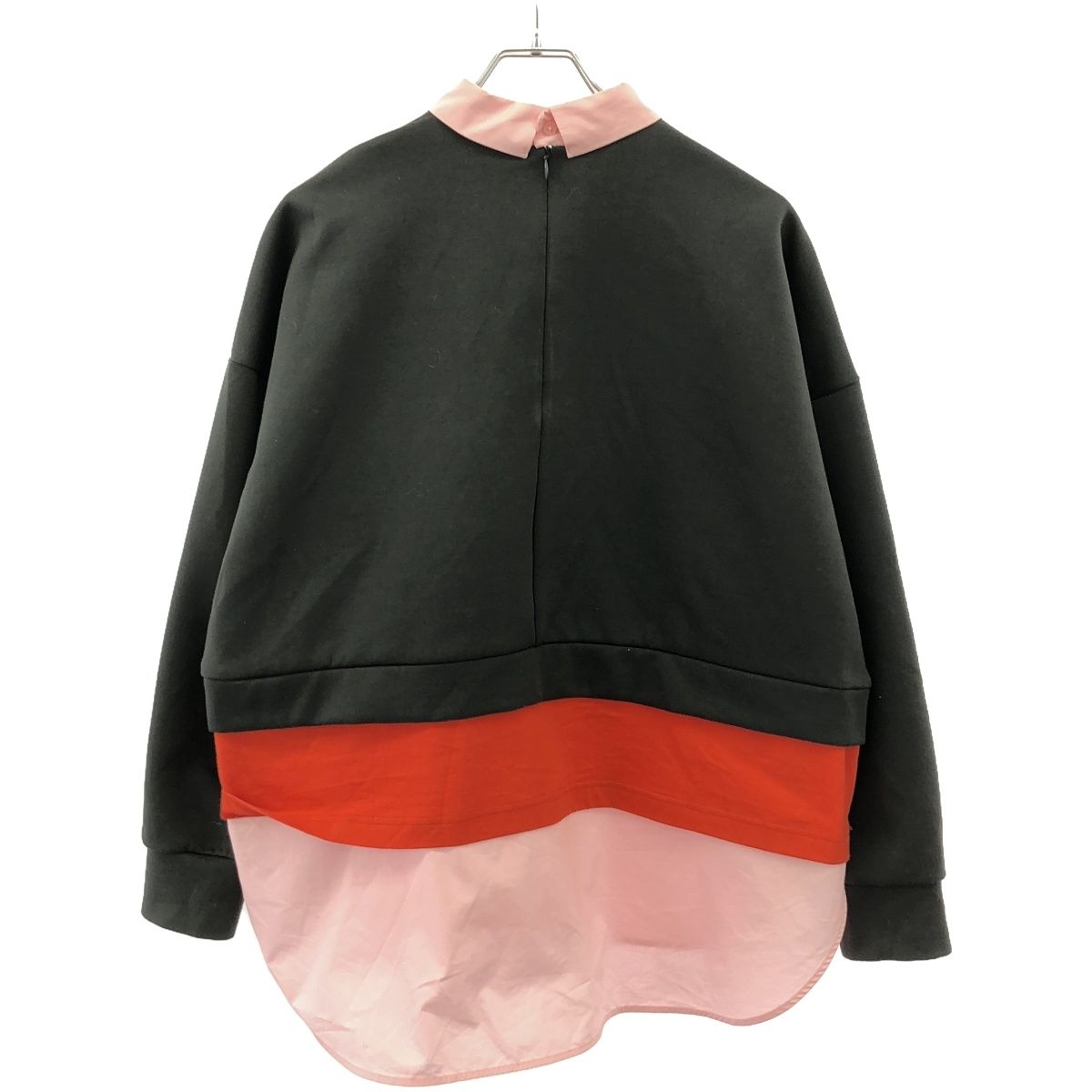 ENFOLD エンフォルド 23AW LAYERED PULLOVER レイヤードプルオーバー