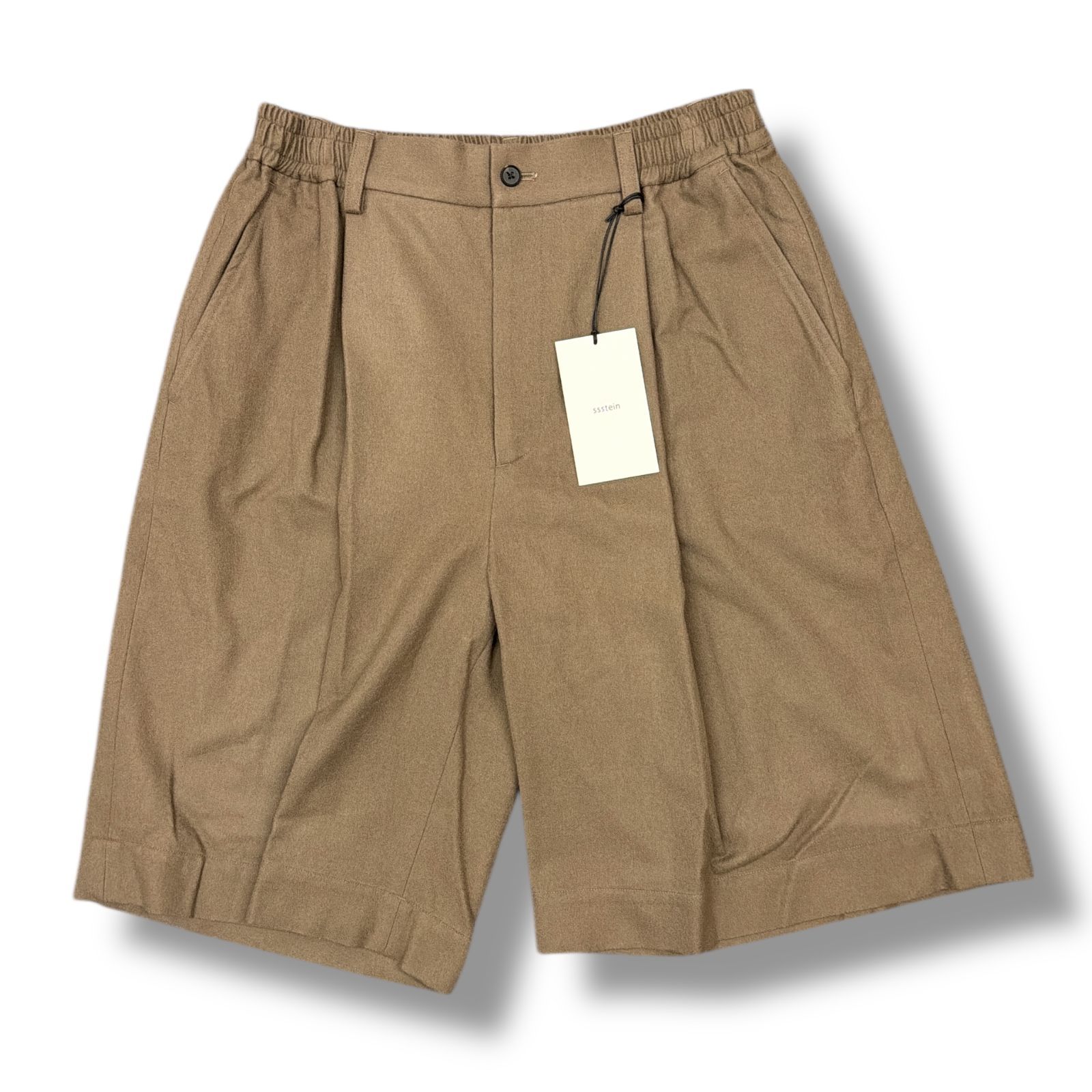 参考上代50600円 未使用品 stein WIDE EASY SHORT TROUSERS ワイド