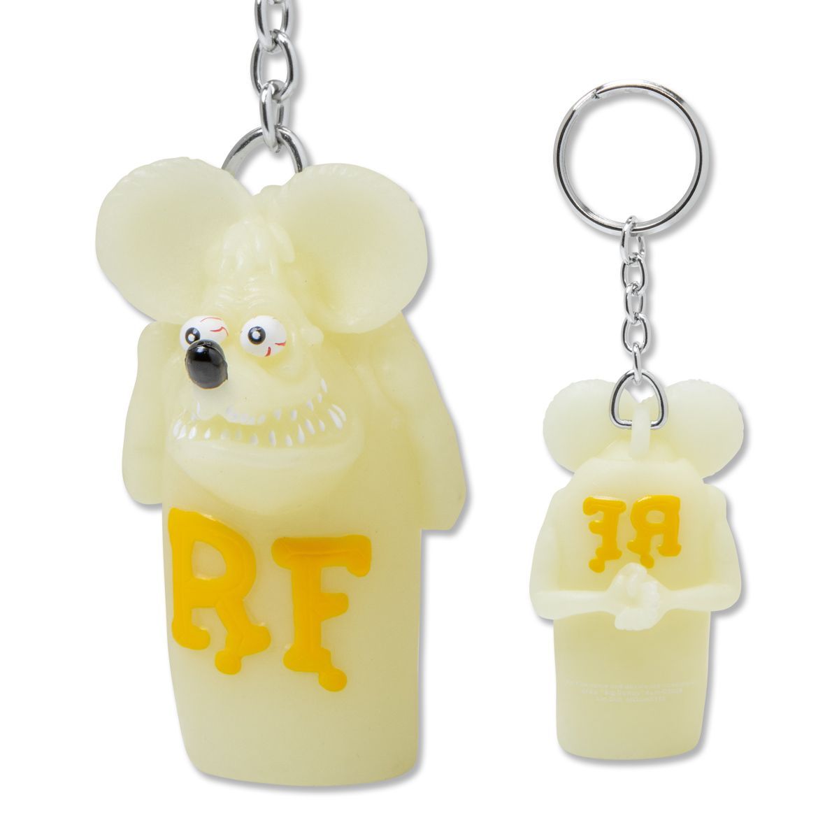 ラットフィンク ライターキャップ キーホルダー 畜光タイプ1体 ラット