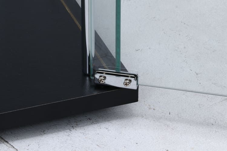 不二貿易 新品未開封品 コレクションケース 4段 両開き ガラス棚