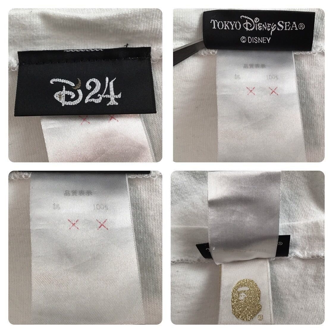 ☆激レア☆ Disney × BAPE ミッキーマウス Tシャツ Mサイズ a bathing