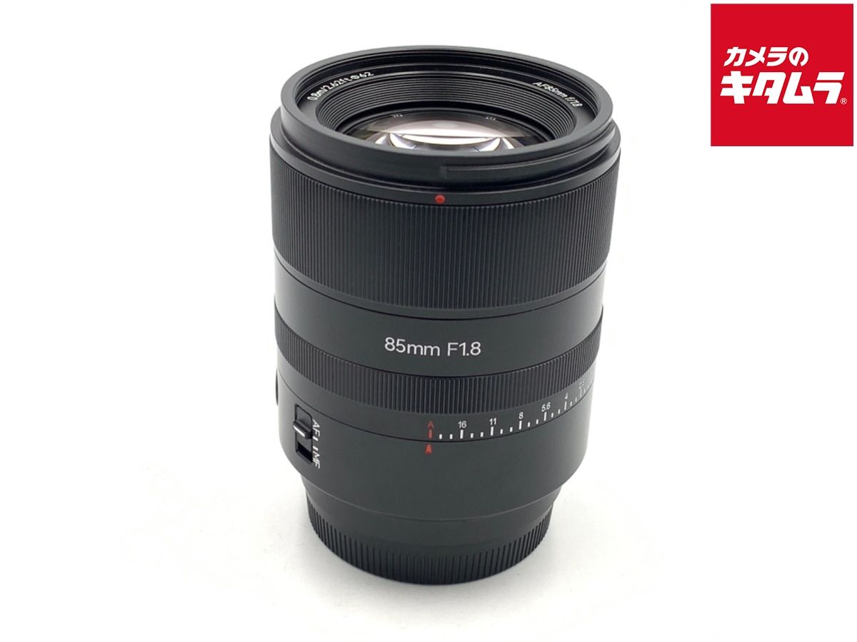 並品 七工匠 7Artisans 8518EB-AF 85mm F1.8 AF ソニーE用 ブラック
