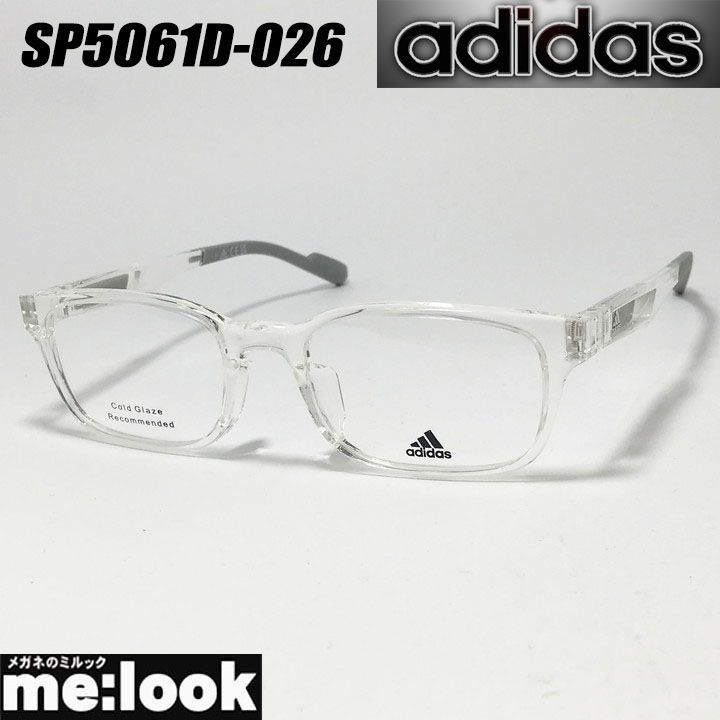 adidas アディダス 眼鏡 メガネ フレーム サングラス SP5061D-026-53 度付可