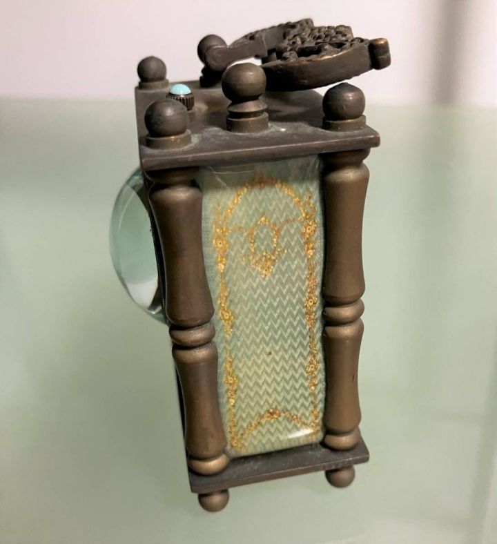 ☆稼動品☆OMEGA オメガ☆1775年☆西洋画☆置時計☆手巻き☆ドーム