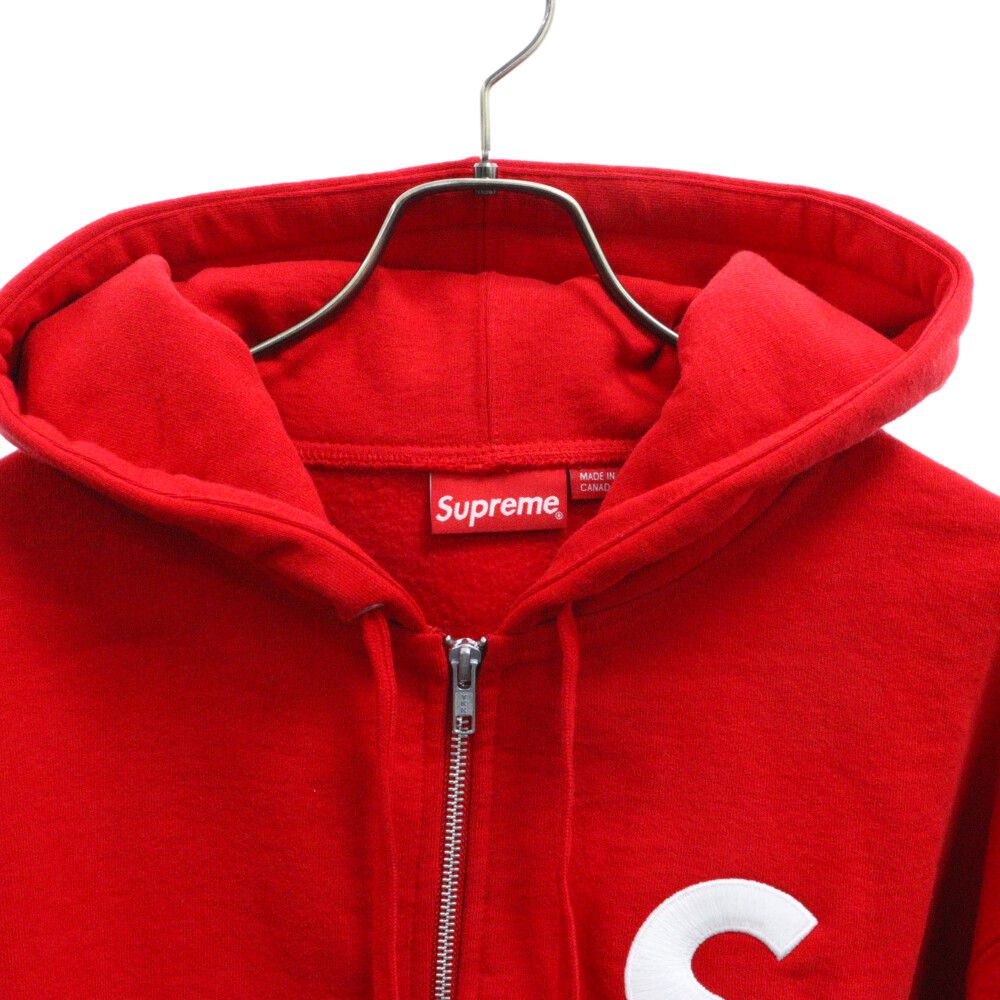 SUPREME シュプリーム 22AW S Logo Hooded よき Sweatshirt Red パーカー 赤 Size 【XXL】 【新古品・未