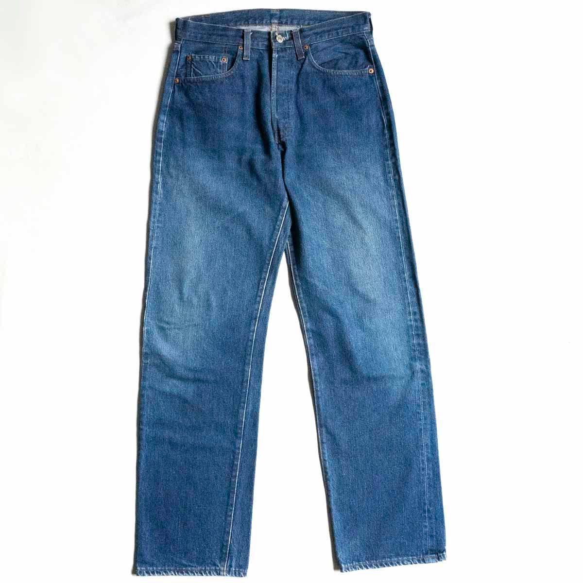 バレンシア製/濃紺】 LEVI'S 【 501 ビッグE デニムパンツ 】32 バレンシア製/濃紺】 LEVI'S 【 501 ビッグE デニムパンツ 】32