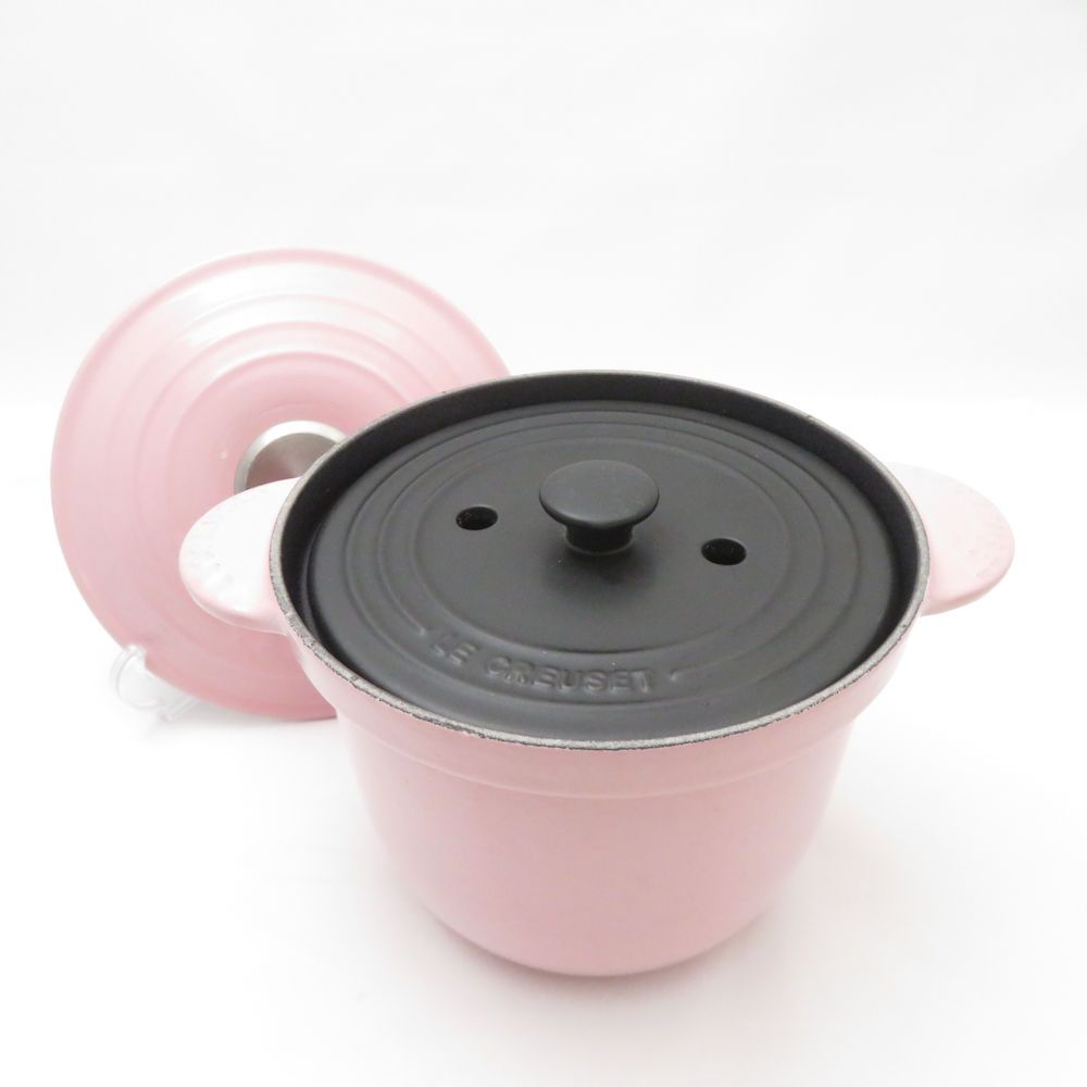 LE CREUSET ピンク 両手鍋 18cm LE CREUSET ピンク 両手鍋 18cm LE CREUSET ピンク 両手鍋 18
