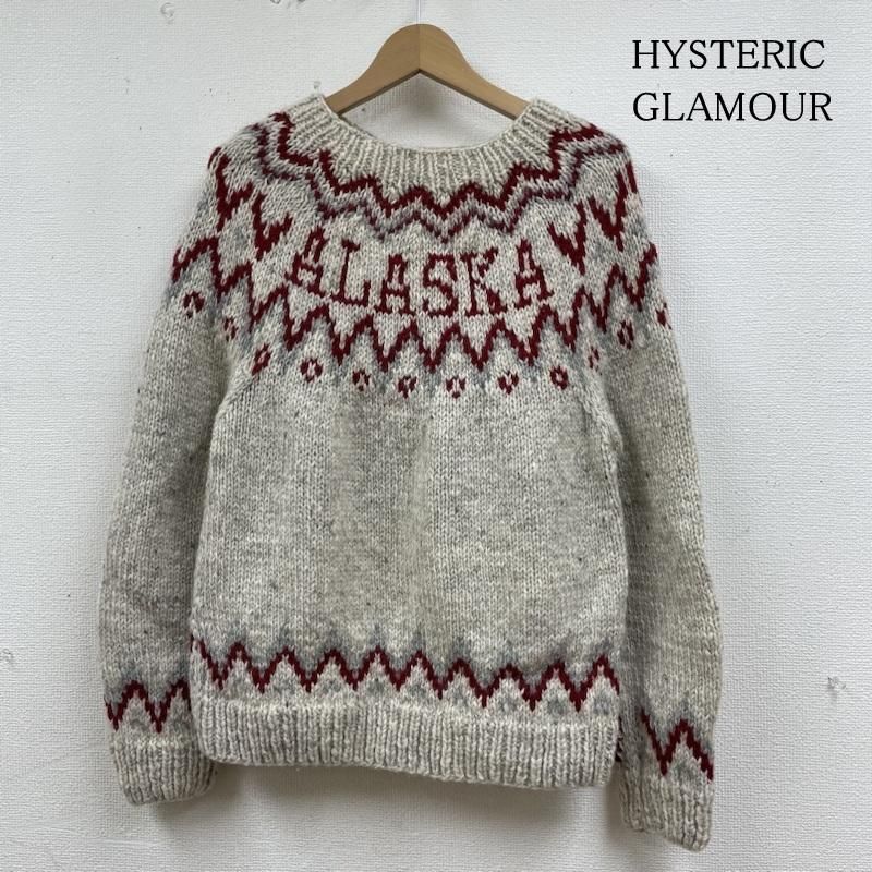 【希少、初期タグ】HYSTERIC GLAMOUR長袖ニット HYSTERIC GLAMOUR - ヒステリックグラマー ニット セーター