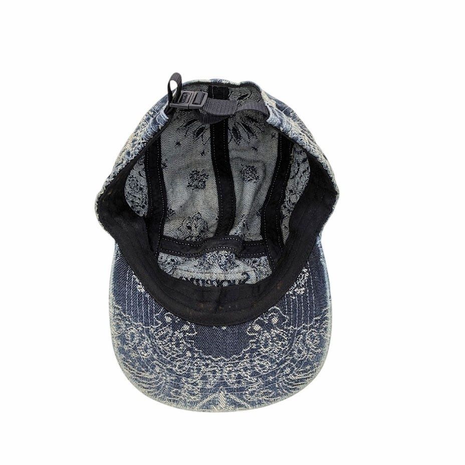 未使用品 25ss SUPREME Supreme Bandana Jacquard Denim Camp Cap