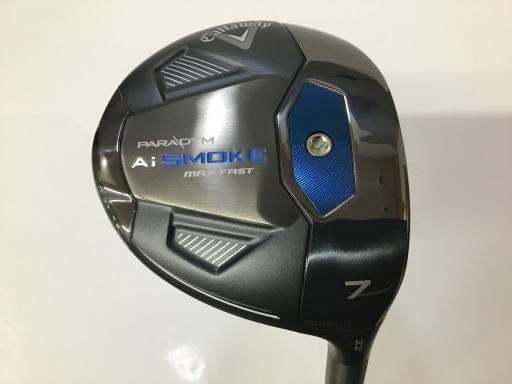 キャロウェイ PARADYM Ai SMOKE MAX FAST 7W レディース フェアウェイウッド FW ELDIO 40 for CW Ai SMOKE FW フレックスL レディース 女性用 右利き 右用 Bランク ゴルフクラブ