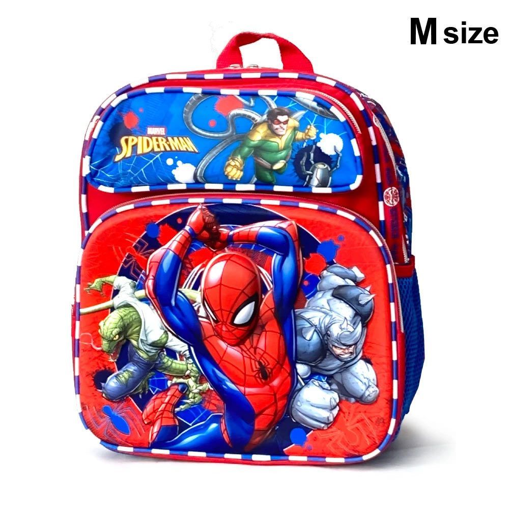 新品未使用】スパイダーマン -Mサイズ- 3Dモールド リュック