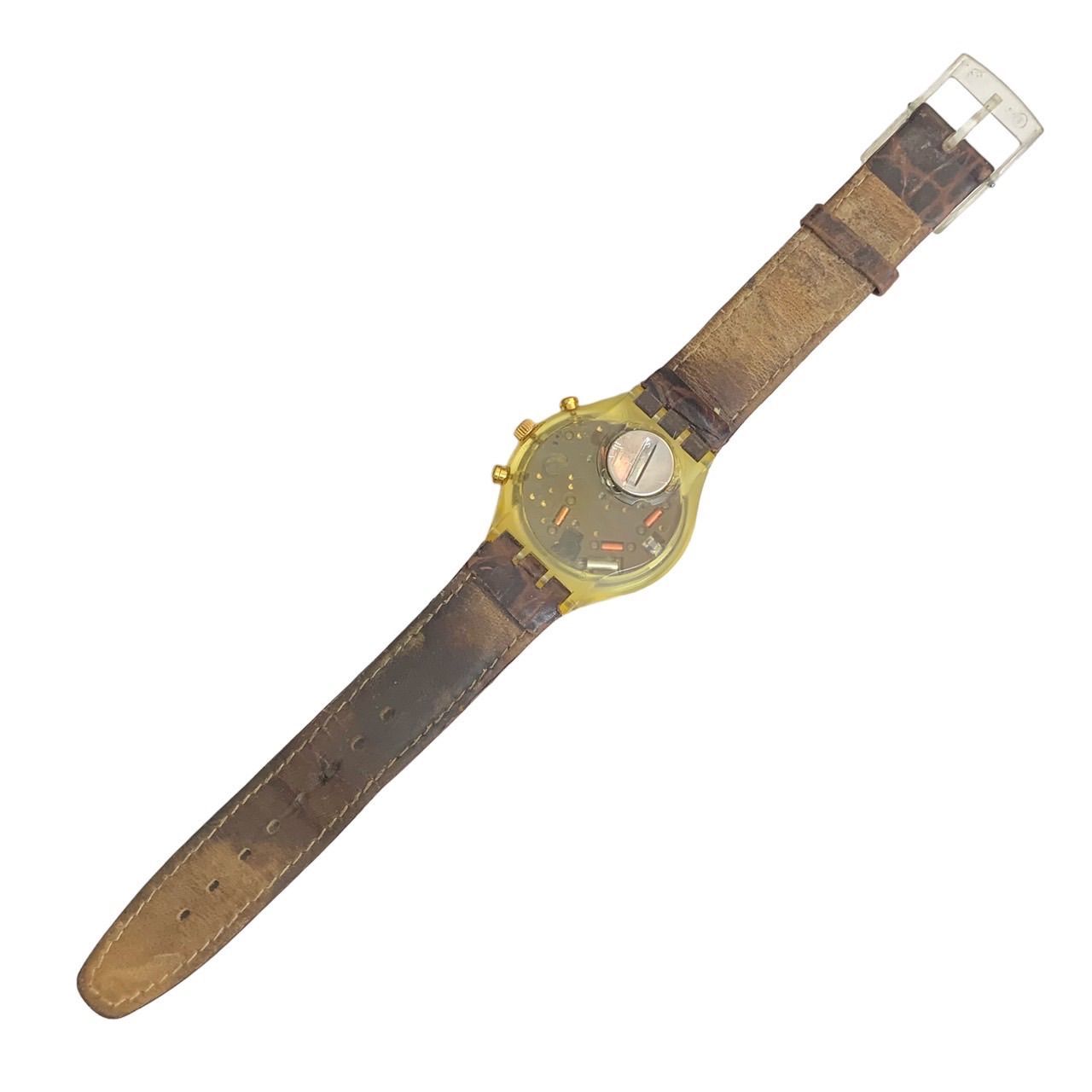 ヴィンテージ⭐️スウォッチ】 SWATCH TACHYMETRE AG1993 クロノグラフ 