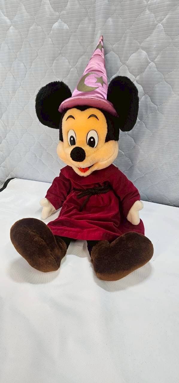 ファンタジア ミッキーマウス TDL ぬいぐるみ ピンク - メルカリ
