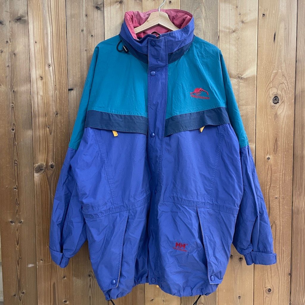 90s vintage HELLY HANSEN ヘリーハンセン マウンテンパーカー