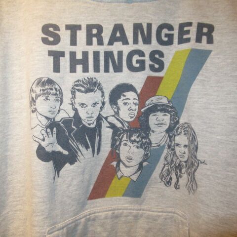 USED☆STRANGER THINGS☆ストレンジャーシングス☆フ―ディー☆ラグラン 