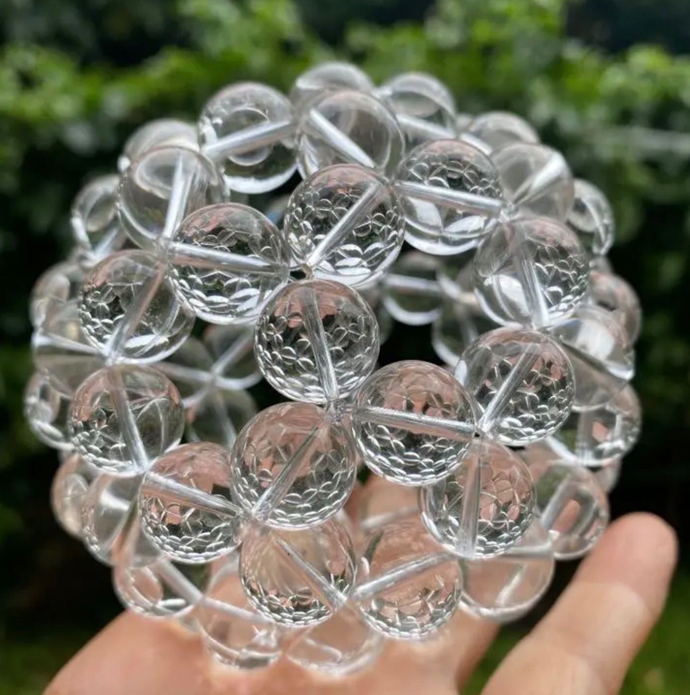 14mmA級品水晶フラーレン置物❣️ 宇宙エネルギー✨美しい 幸福