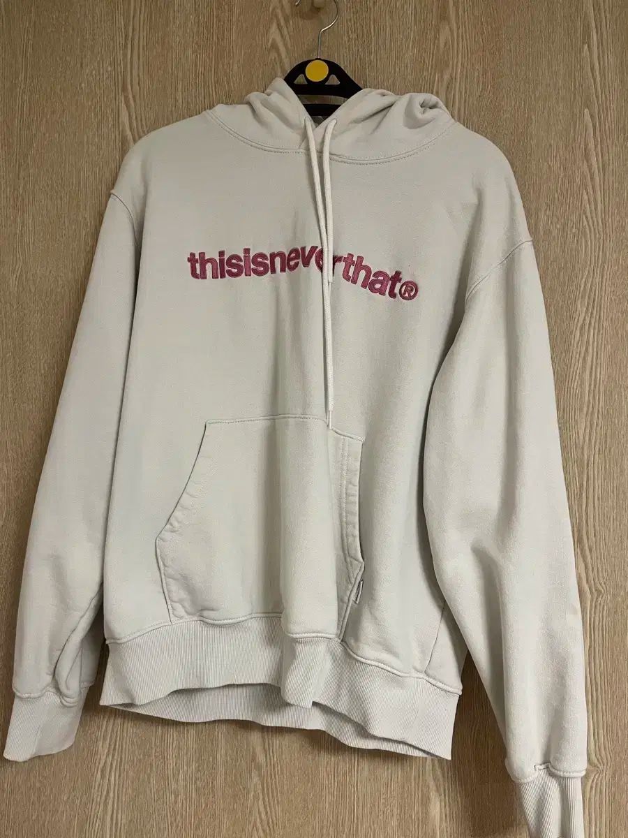 フード付きTシャツ アイボリー