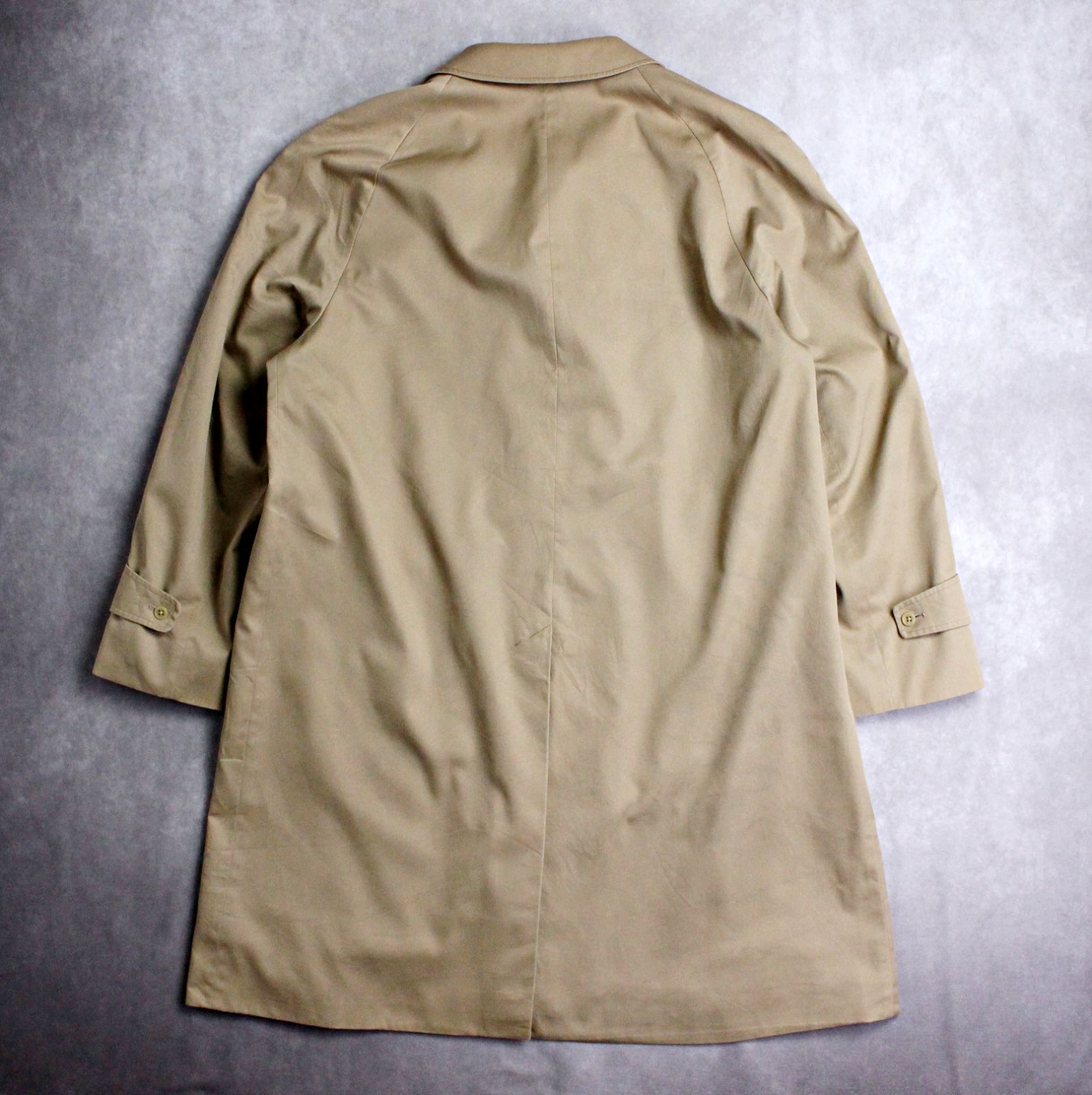 Aquascutum バルマカーンコート Aqua5 英国製 size M Aquascutum】イギリス製 撥水Aqua5 ステンカラーコート バルマ