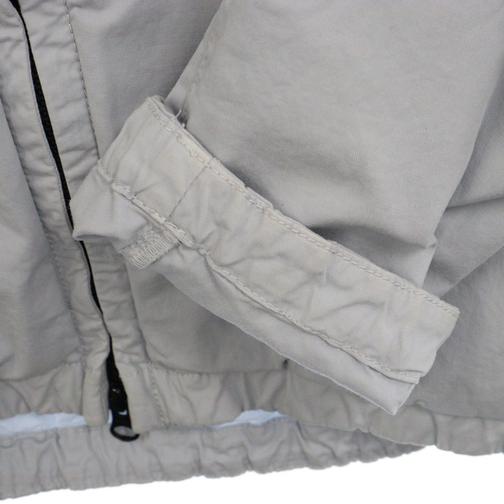 STONE  ストーンアイランド ワッペン付き フーデッドジャケット グレー 801542610 STONE ISLAND (ストーンアイランド) ワッペン付き フーデッド