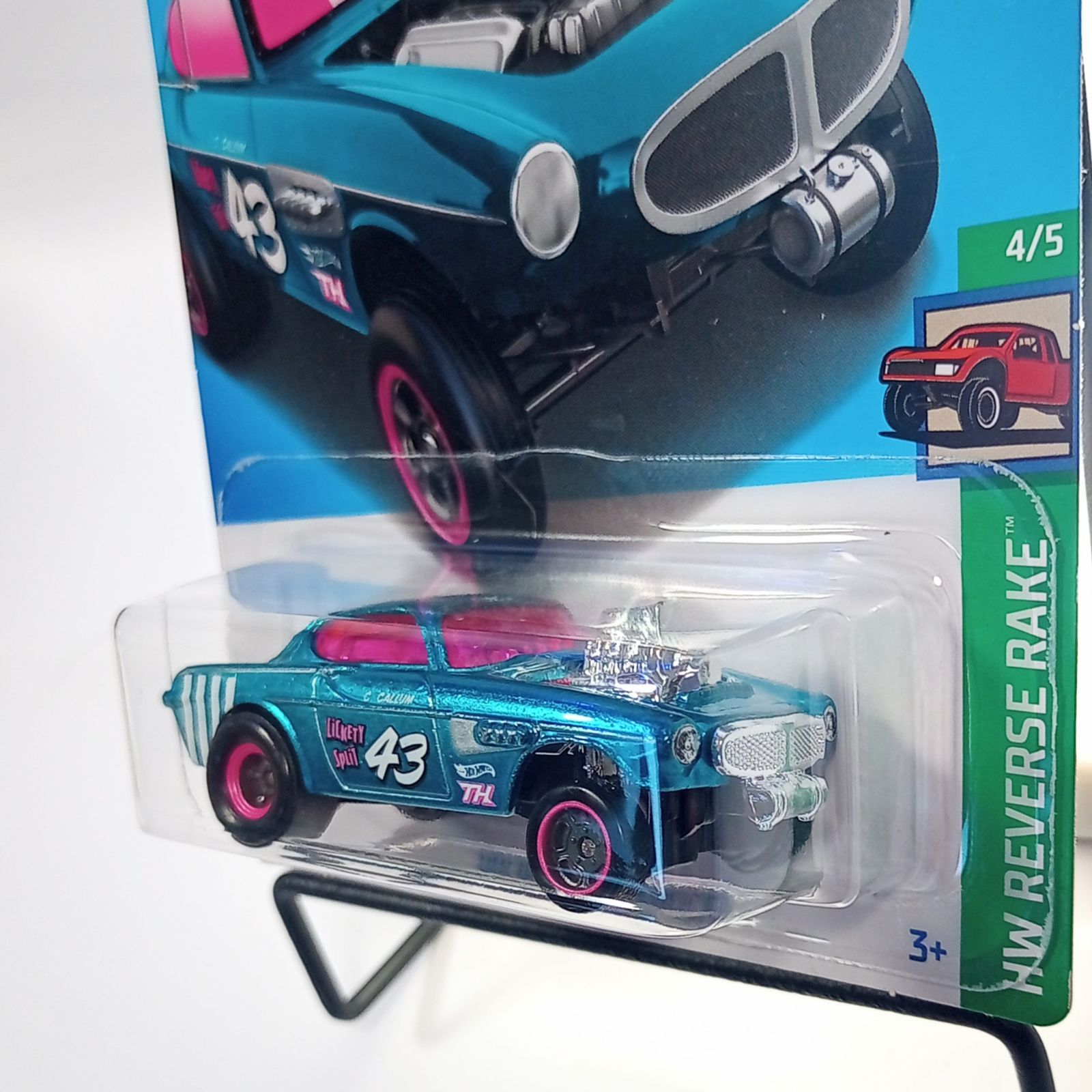 ホットウィール ボルボ P1800 ギャッサー スーパートレジャーハント 2024 Hot Wheels Super Treasure Hunt Volvo P1800 Gasser