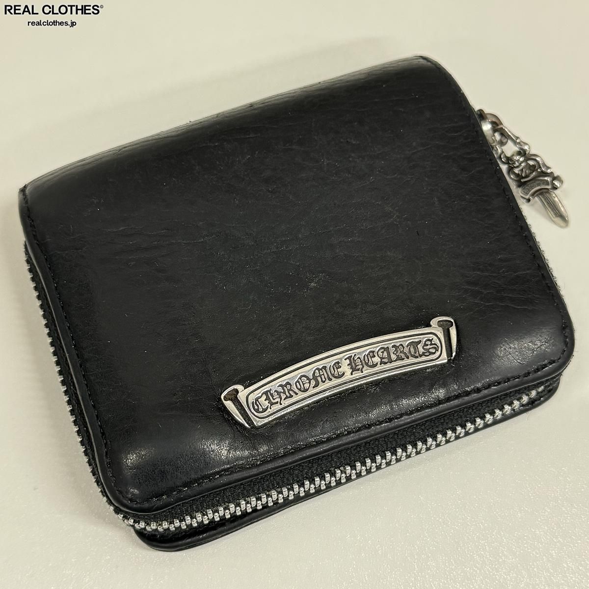 CHROME HEARTS/クロムハーツ SQ ZIP BILL スクエア ジップ ビル ウォレット/二つ折り財布