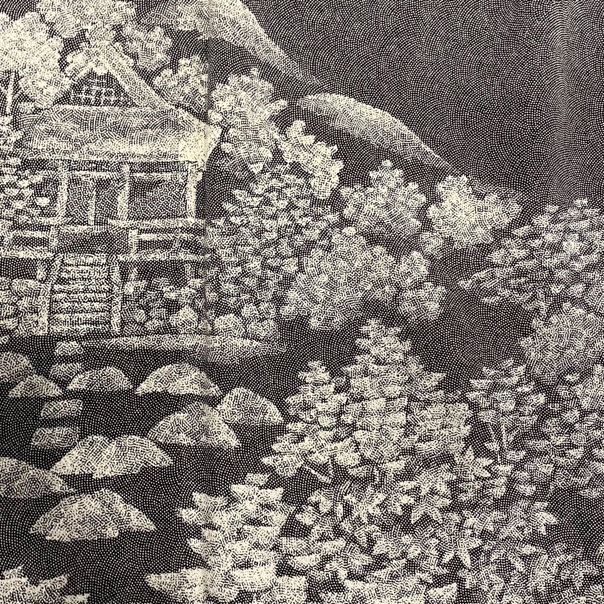 付下げ 身丈166cm 裄丈66cm 正絹 美品 臥せ 名品 【中古】 