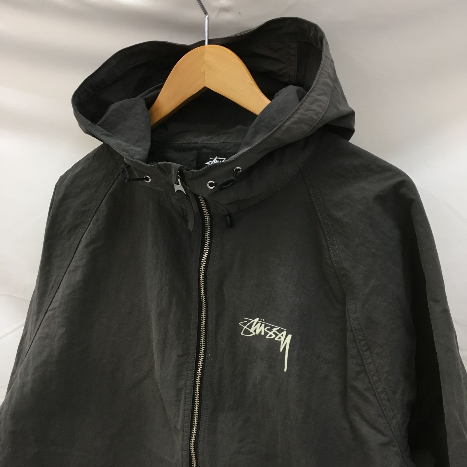 STUSSY 24ss Wave Dye Beach Shell Jacke Black ステューシー