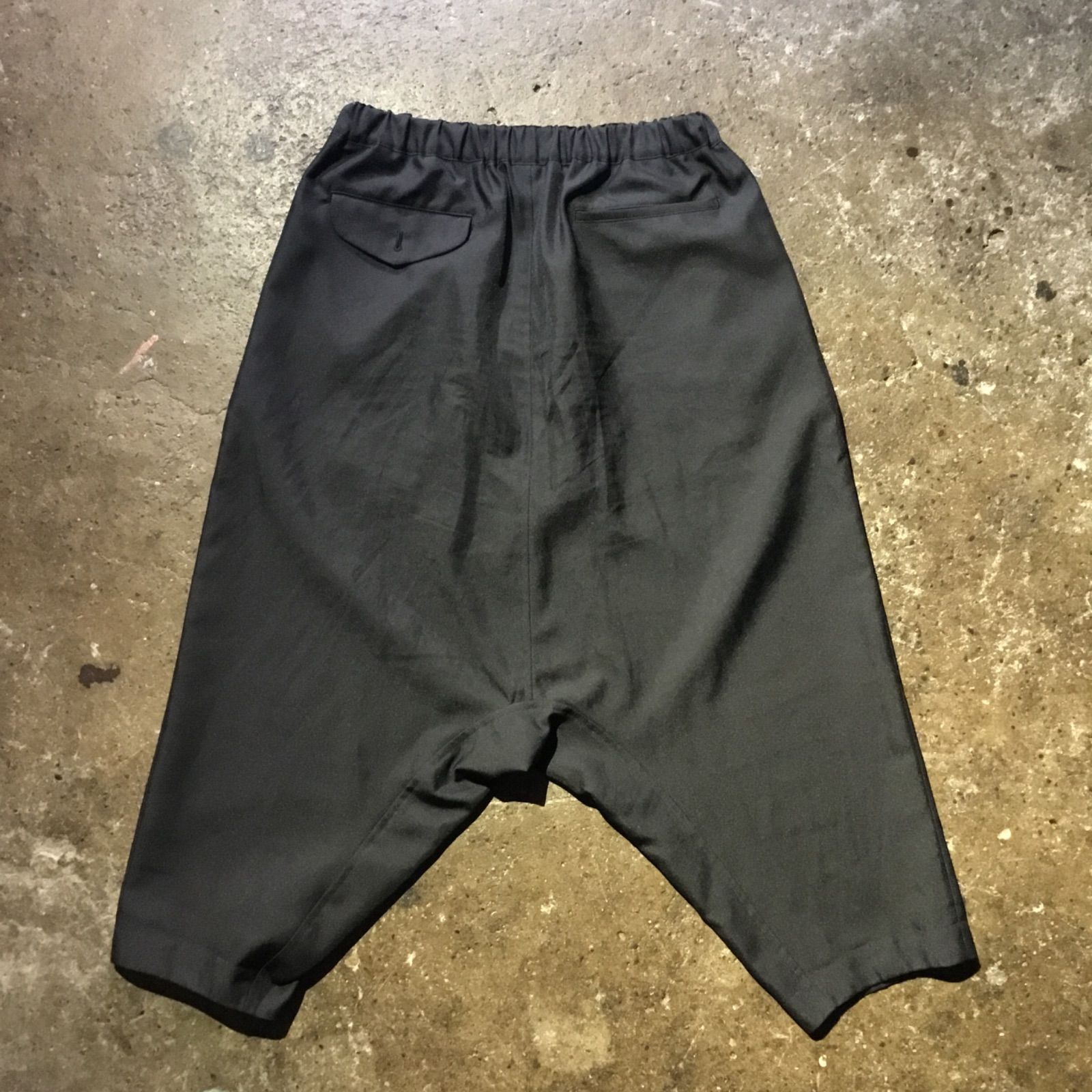 BLACK COMME des GARCONS 2025ss エステルギャバジン ペンギンパンツ