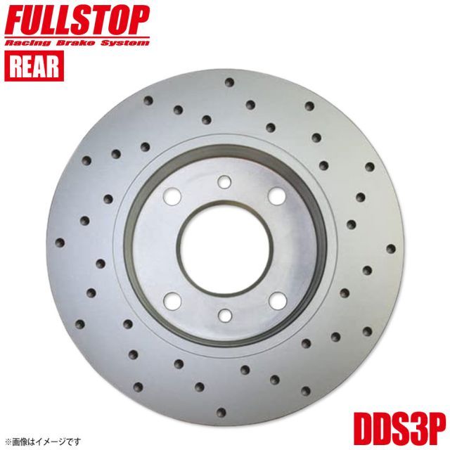 FULLSTOP フルストップ ブレーキローター DDS3P リア SUBARU スバル レガシィB4 BL5 3657018 DDS3P