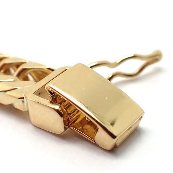 喜平ブレスレット K18 8面トリプル 30.4g 20cm 750 造幣局検定マーク