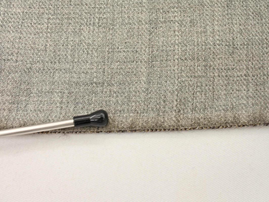 AURALEE オーラリー A7AS07BN ウール グレンチェック スリット タイト スカート size0 グレー ◎レディース SIROKUMA-CORPORATION_COM