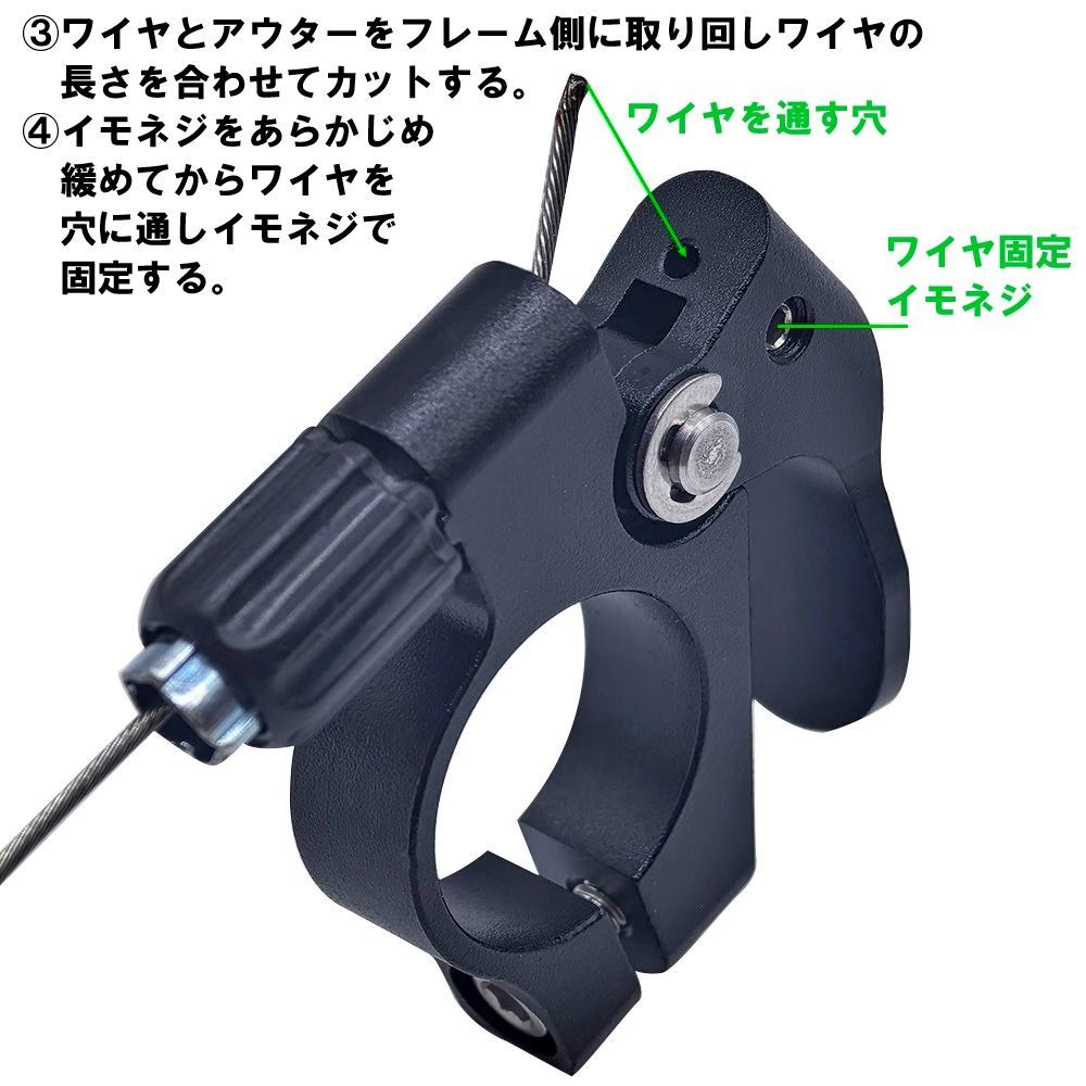 MicrOHERO 軽量 アルミ合金 全域無段階調整 ワイヤーコントロール式ドロッパーシートポスト サイズ 31.6ｍｍ Bicycle Drop Seatpost with cable out SP-26A トラベル 150mm BRIGHTFACE_UK