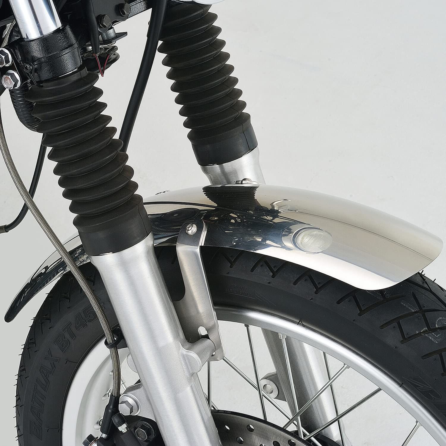 数量 デイトナ Daytona ショート フロントフェンダー ステンレス製バフ仕上げ SR500 78-08 SR400 78-20 39146