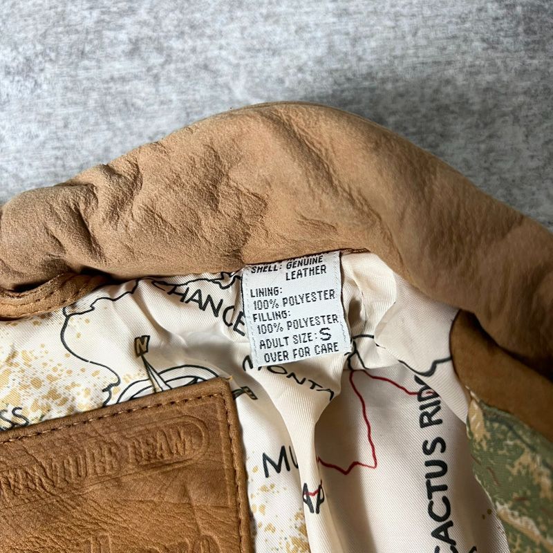 マルボロ　スエードジャケット　Marlboro レザージャケット 90s マルボロ スウェード 羊革 本革 レザー ハンティング ジャケット