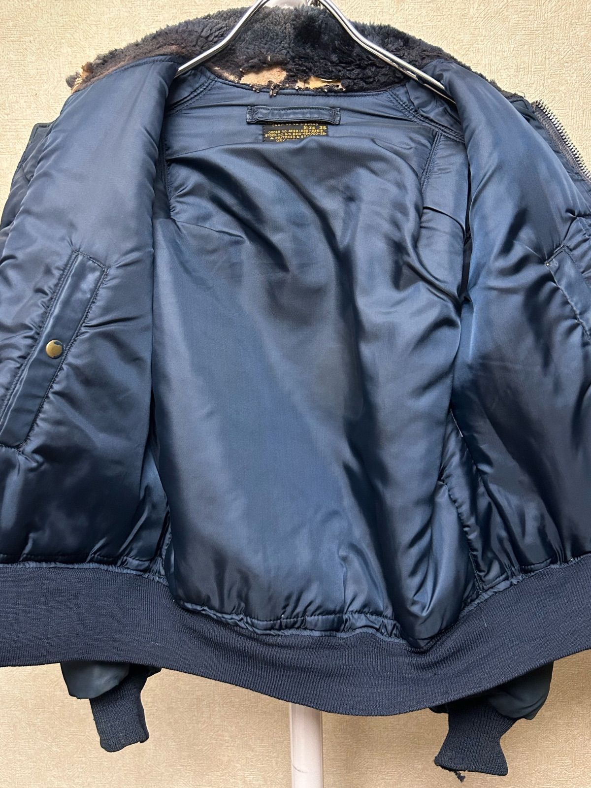 アメリカエアホース　軍物　サイズ36 1940'S U.S.NAVY N-4 FIELD JACKET SZ/36 - ROCK-A-HULA Vintage