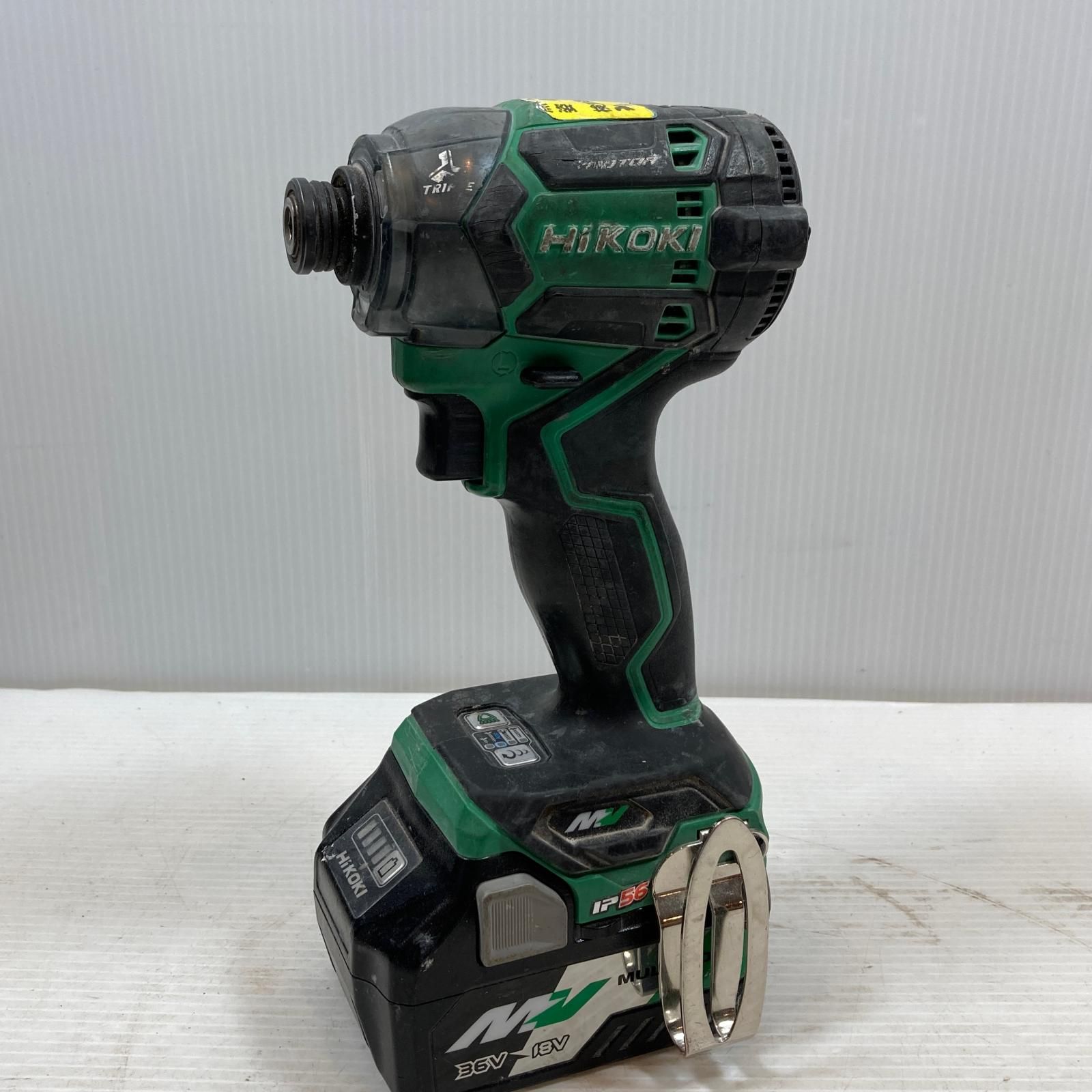 κκHiKOKI ハイコーキ 締め付け工具 インパクトドライバ コードレス式 36v 2.5Ah J5400359 WH36DC グリーン×ブラック