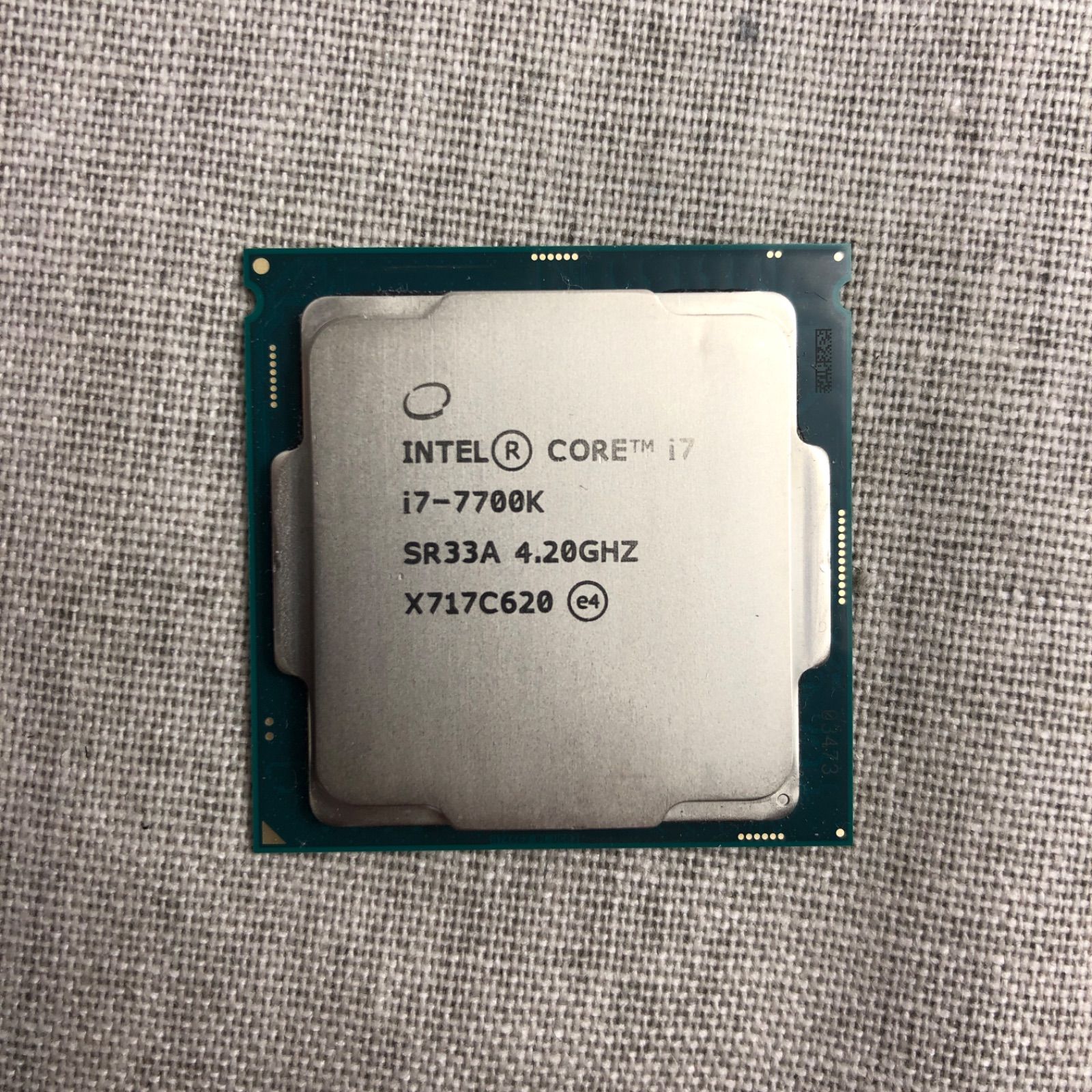 CPU Intel Core i7-7700K【BIOS起動確認済】/CPU_M230126 - プロフ必読