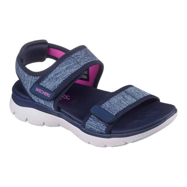 【送料無料】 スケッチャーズ レディース サンダル シューズ Skechers Summits Cutest Icon Women's Sandals Navy