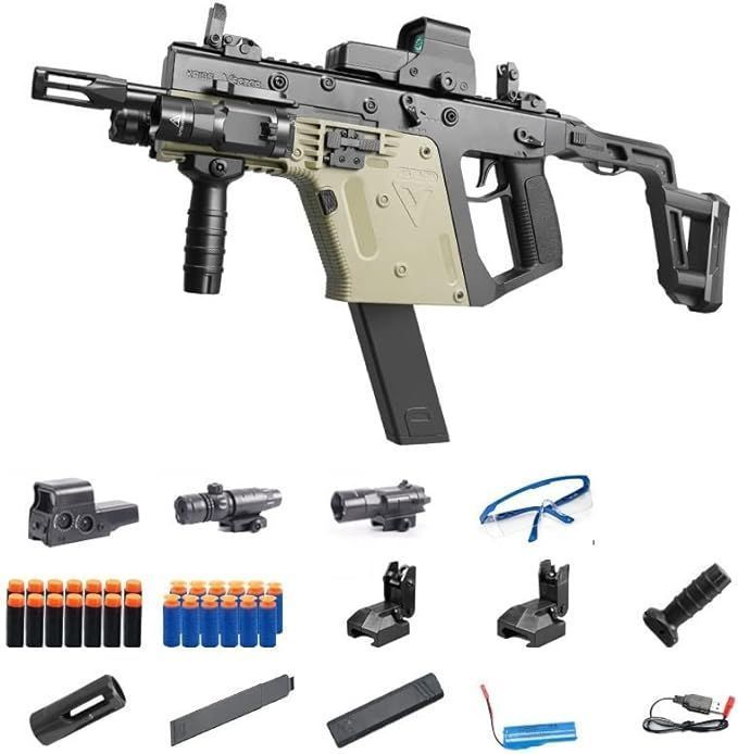 ショットガン風おもちゃ銃 電動おもちゃガン m416バースト ソフト弾丸銃 自動ジェル排出 アサルトライフル 7a1O245