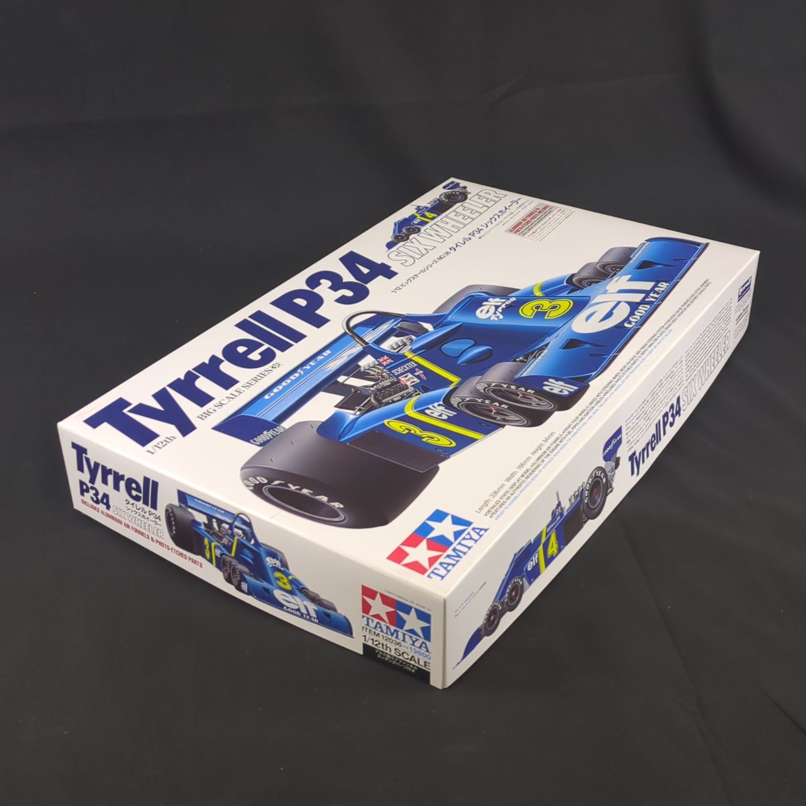 特別販売商品 タミヤ 12036 1|12 ビッグスケールシリーズ No.36 1|12 タイレルP34 シックスホイーラー エッチングパーツ付き