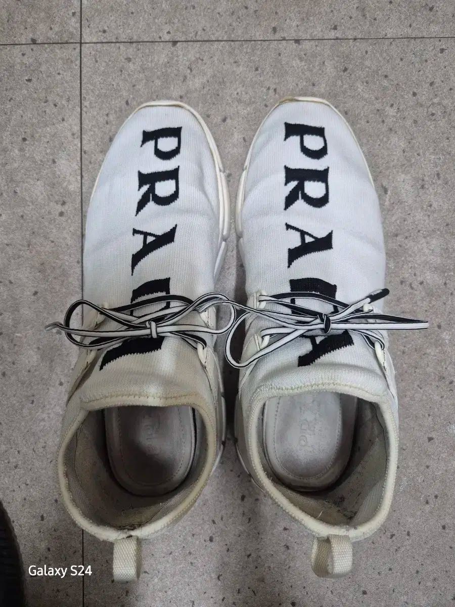 PRADA プラダ ニット スニーカーズ