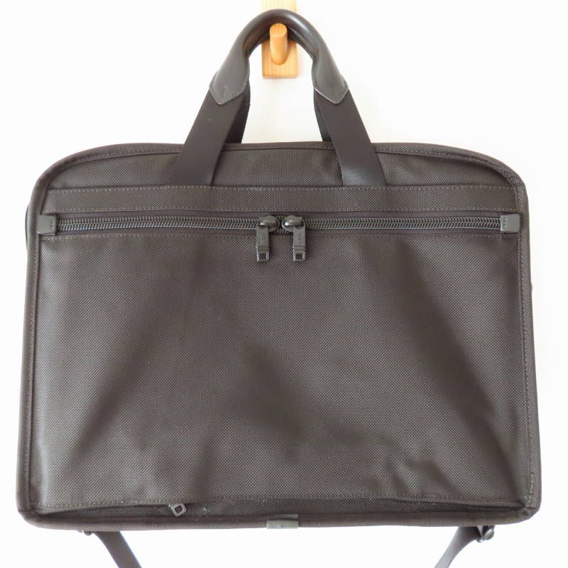 TUMI ? トゥミ ナイロンキャンバス/レザー 2WAY ビジネス 